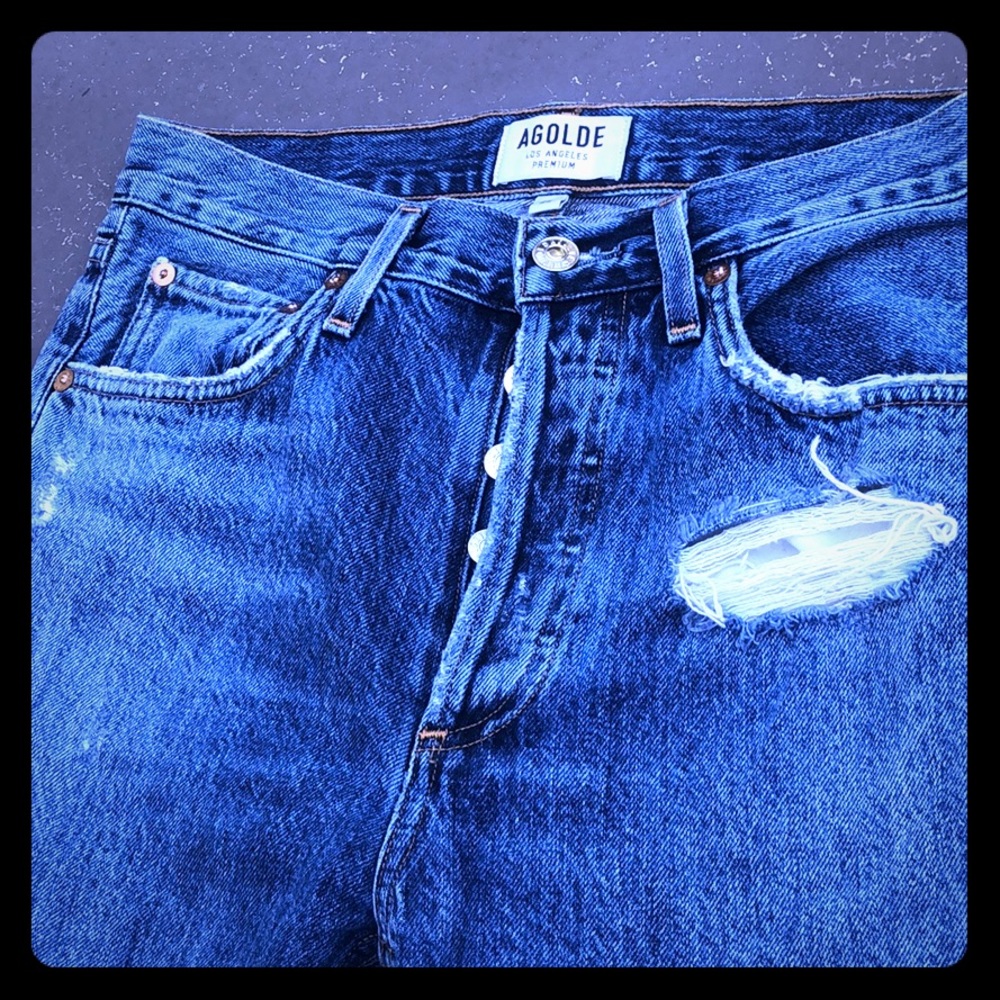 AGolde distressed jeans
